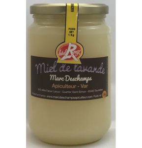 Miel de lavande Label Rouge IGP Marc Deschamps Provence Cannes Apiculteur